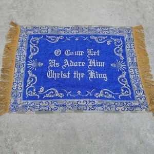 VINTAGE Christmas Blanket